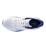 [秉宸] MIZUNO WAVE RIDER 28 男慢跑鞋 超寬楦 運動鞋 白藍 J1GC240401, , large