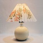 【H&R安室家】 花罩蘑菇桌燈/床頭燈 ZA0221, , large