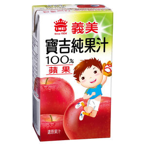 I MEI 100 Pure Juice-Apple TP 125ml