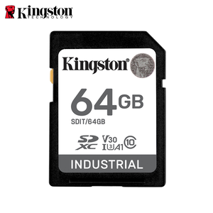 【Kingston】Industrial 64G 工業級 SDXC A1 U3 V30 UHS-I 記憶卡 讀取速度:100MB/s