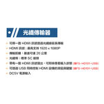 昌運監視器 FS-HD101 HDMI 訊號 光纖傳輸器 最遠可達20KM, , large