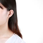 【Angel & Me】極簡 幾何 小圓 光圈 一對 s925 純銀 耳環 耳夾 情人節 禮物, , large