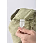 (4XL（含）以上) 高腰綠色長褲二手衣, , large