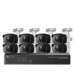 TP-LINK 昌運監視器組合 VIGI NVR1008H-8MP 8路主機+VIGI C330I 3MP網路攝影機*8, , large