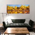 【御畫房】金秋時節 國家一級畫師手繪油畫60×120cm(VF-37), , large