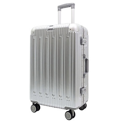 BATOLON 25吋經典系列鋁框行李箱-時尚銀
