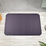 【Monster】 Soft Diatomaceous Earth Absorbent Mat – Silk Texture (60x40cm) – Blue Violet, , large