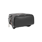 Michael Kors Rhea 銀字美式招牌圖案拉鍊迷你後背包(黑色), , large