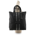 BALLY On The Go 條紋尼龍手提/肩背托特包/贈收納袋/, , large