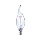 [樂施達]LED燈絲燈泡 拉尾蠟燭型 2.5W E14 全電壓 黃光（CL35）, , large