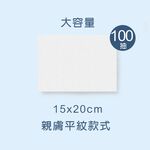 美麗佳人濕巾(100抽x1包) 純水濕巾 柔濕巾 手口濕巾 無酒精 掀蓋濕巾  【旺達棉品】MC-DR100, , large