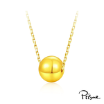 【Prisme Gold】黃金項鍊 5mm圓珠 金珠 鍊墜項鍊 (金重：約0.05錢±0.02), , large