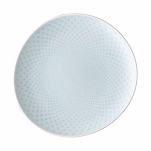 Rosenthal-Junto-shaped round flat plate - sky blue 16cm
