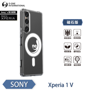 【O-ONE】【軍功II防摔殼】O-ONE MAG SONY Xperia 1 V 磁吸手機殼 抗撞防摔 保護殼 (原廠官方認證)