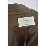 (XL) vergamot韓牌質感羊毛大衣棕色外套二手衣, , large
