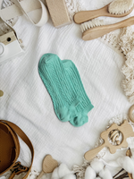 【伸展台】《RUNWAY SOCKS》日系/韓系 糖果襪 22色 雙針筒隱形船襪-『粉綠』 數量有限 售完為止, , large