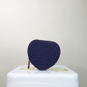 【M2nd】 Ostrich wallet with chain