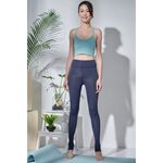YOGA FLOW Ashly Bra - 交織細帶短版上衣 - 貝殼藍 Limpet Shell, , large