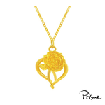 【Prisme Gold】母親節限定 馨情盛放黃金項鍊 任選 (金重約0.13錢&plusmn;0.03) 贈禮盒, , large