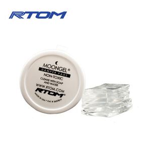 RTOM MoonGel 鼓用吸音貼 透明六片裝款【敦煌樂器】