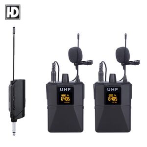 HD Audio PRO H2 無線領夾式麥克風1對2 可調頻率款【敦煌樂器】