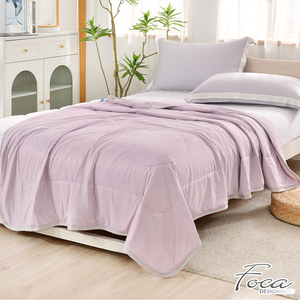 [LY SHIN BEDDING] FOCA Qinliang-Pink | Antibacterial silver ion anti-cold gauze quilt/four seasons quilt 150x200cm