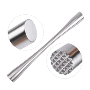 [巴果果]不鏽鋼碎冰棒 碎冰錘 檸檬汁搗壓棒 搗汁棒 壓汁棒 荷搗碎棒BY155-02