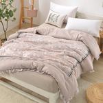【Betrise】Autumn pine forest | Washable/machine washable Korean retro soft cotton silver ion anti-bacterial anti-bacterial feather velvet warm winter quilt - large size 180x210cm, , large