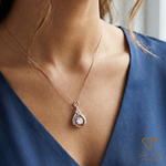 【CF鑽飾】項鍊 莫桑鑽《靈動之露》50分 項墜, , large