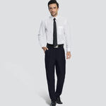 Mens Smart Trousers With Folds, , large
