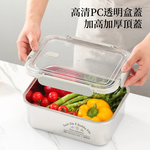 【A&R】二入組 304不鏽鋼密封保鮮盒 雙盒超值組, , large