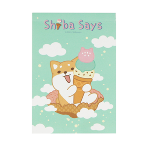 【PENROTE 筆樂】柴語錄便條紙-點心系列 綠