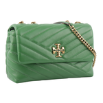 Tory Burch Kira 縫線設計小款肩背/斜背二用包/羅勒綠, , large