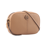TORY BURCH McGraw 荔枝皮革拉鍊相機包/提拉米蘇, , large