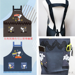 SNOOPY 史努比 兩口袋圍裙-4件, , large