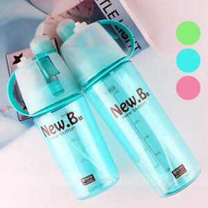 金德恩 GS MALL 400ml+600ml 運動噴霧水壺 噴水壺 降溫壺 水瓶 運動水壺 噴霧杯 水杯 水壺 水瓶
