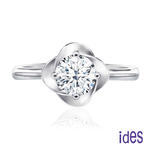 [ides愛蒂思] 日系設計款50分F/VS1頂級3EX車工鑽石戒指結婚戒/幸運, , large