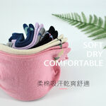 【現貨】台灣製 貝柔 柔棉 少女船襪-菱格 P306, , large