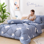 【DUYAN 竹漾】舒柔棉 單人/雙人/加大 床包羽絲絨被組 / 雲朵童話, , large