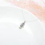 【Angel & Me】幸福 海馬 寶寶 Seahorse s925 純銀 項鍊 生日 聖誕 情人節 禮物, , large