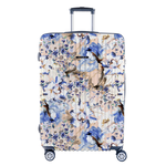 NaSaDen [Beige Flower]29" Checked Zipper Luggage, , large