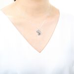 【Angel & Me】手工 可愛 變色龍 s925 純銀 項鍊 生日 情人節 聖誕節 禮物, , large