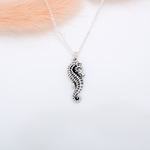 【Angel & Me】Mr. seahorse paternal love s925 sterling silver necklace gift, , large
