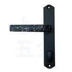 鴻星 通風門鎖 門鎖 二片式 三合一 通風門鎖 裝置距離30mm 適用門厚36-44mm, , large