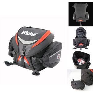 【Niche 樂奇】重機頭盔後座包  防水 大容量 後尾袋 (30L) NMO-8212