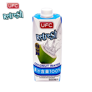 【德記洋行】泰國 UFC 100%椰子水 500mlx12瓶/箱