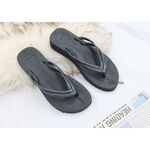 [巴拉娜巴西人字拖專賣店]中壢實體店面 Havaianas哈瓦仕 厚底夾腳拖/人字拖鞋 WEDGES 3cm 厚底 黑色 女款 沙灘 海灘 海邊, , large