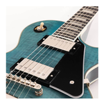 Epiphone Custom FIG TB 電吉他 虎紋湖水綠【敦煌樂器】, , large