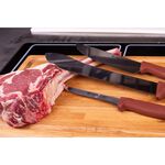 蓋瑞廚物【SANELLI 義大利製 BBQ 去骨刀 13、15cm】修筋刀 屠夫分解刀 剔骨刀 彎剃骨刀 牛肉分切刀, , large