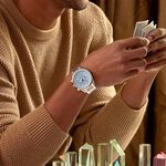 CITIZEN 星辰 聖誕節推薦款 空中之鷹光動能全球電波手錶 附贈海軍藍小牛皮錶帶 AT8260-69M, , large